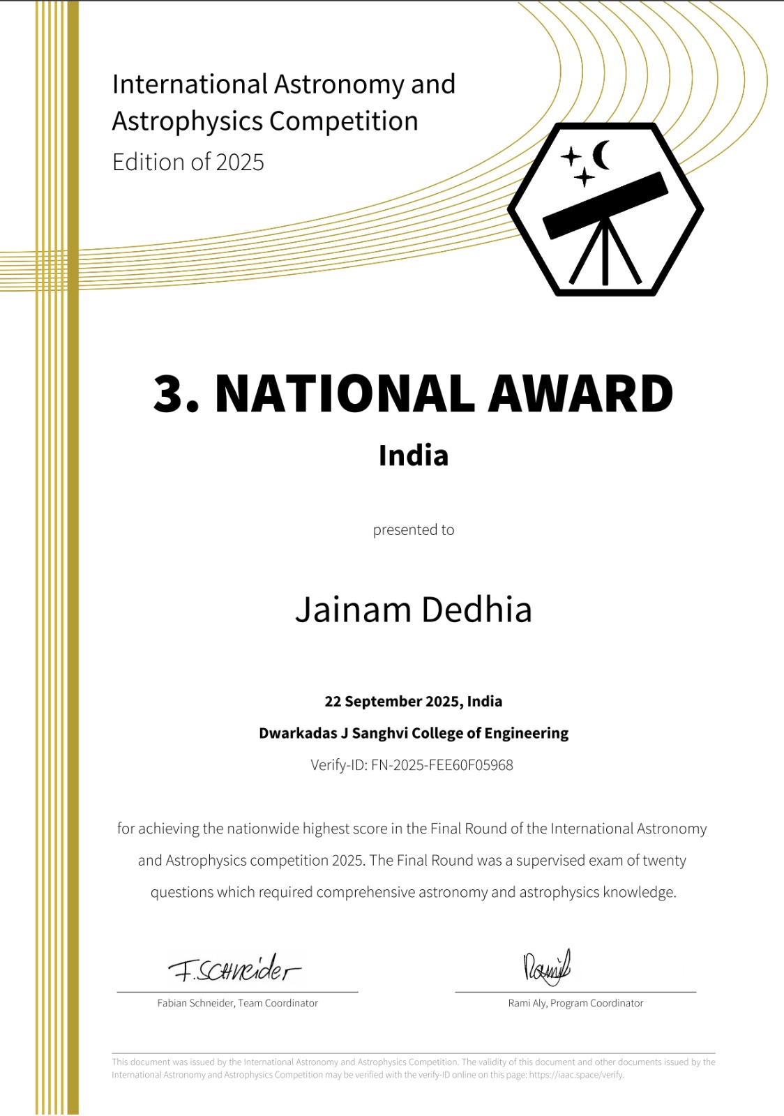 IAAC Awards